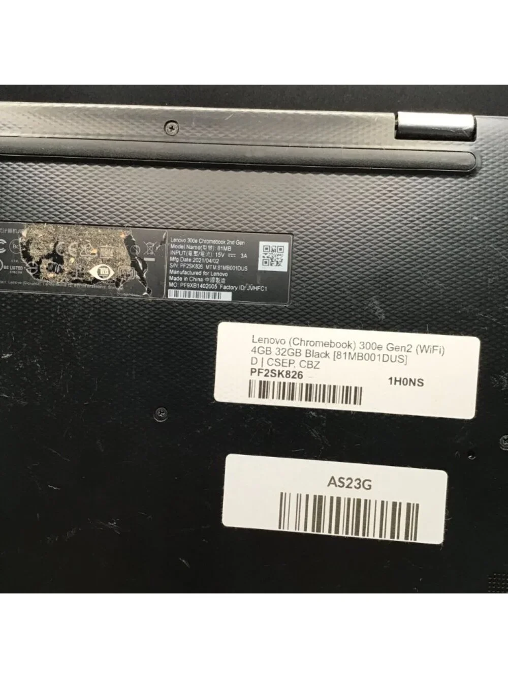 Lenovo 300e Chromebook 2nd Gen 81MB0066US 11.6 Touchscreen Rugged 2-in-1 Laptop!